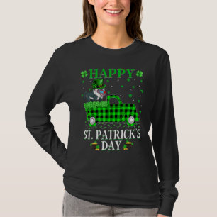 Funny Buffalo Play Green Truck Baboon St. Patrick T-shirt