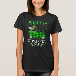 Funny Buffalo Play Green Truck Dodo Bird St Patr T-shirt