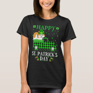 Funny Buffalo Play Green Truck Hamster St. Patric T-shirt
