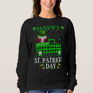 Funny Buffalo Play Green Truck Handball St. Patri Trui