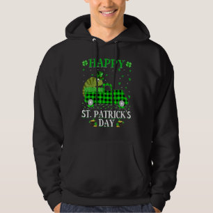 Funny Buffalo Pset Green Truck Chameleon St Patri Hoodie