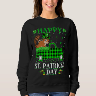 Funny Buffalo Pset Green Truck Chipmunk St Patric Trui