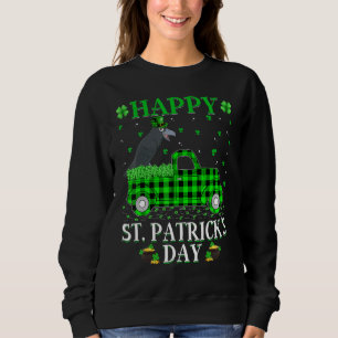 Funny Buffalo Pset Green Truck Crow Bird St Patri Trui