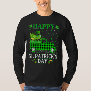 Funny Buffalo Pset Green Truck Grasshopper St Pat T-shirt