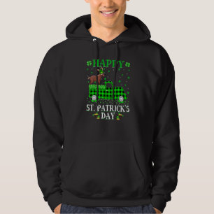 Funny Buffalo Pset Green Truck Hoodie