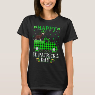 Funny Buffalo Pset Green Truck Okapi St. Patrick' T-shirt