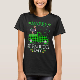Funny Buffalo Pset Green Truck Ostrich Bird St Pa T-shirt