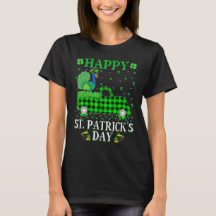 Funny Buffalo Pset Green Truck Peacock Bird St Pa T-shirt