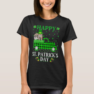 Funny Buffalo Pset Green Truck Pika St. Patrick's T-shirt