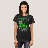 Funny Buffalo Pset Green Truck Pika St. Patrick's T-shirt (Voorkant volledig)