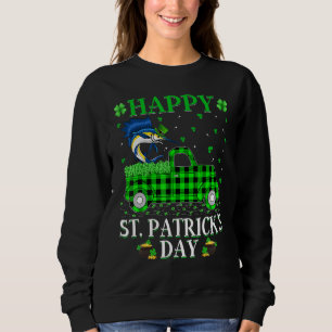 Funny Buffalo Pset Green Truck Sailfish St Patric Trui