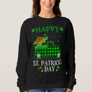 Funny Buffalo Pset Green Truck Zee Turtle St Patr Trui