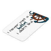 Funny Buffet Cruise Nautical Ship Dep Magneet (Linkerzijde)