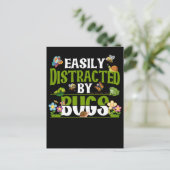 Funny Bug Lover Insects Boys Girls Funny Science Briefkaart (Staand voorkant)