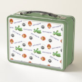 Funny Bugs Pattern gepersonaliseerd (Achterkant)