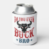 Funny Bull Riding... zelfs Buck Bro. Blikjeskoeler (Blikje Voorkant)