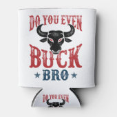 Funny Bull Riding... zelfs Buck Bro. Blikjeskoeler (Voorkant)