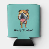 Funny Bulldog Koelbox Blikjeskoeler (Achterkant)