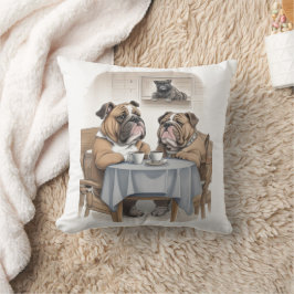 Funny Bulldog Kussen