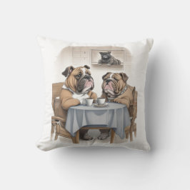 Funny Bulldog Kussen