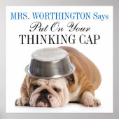 Funny Bulldog - Poster - srf (Voorkant)