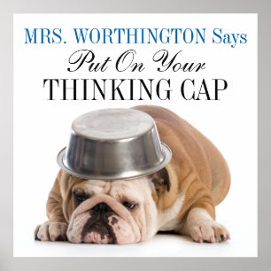 Funny Bulldog - Poster - srf