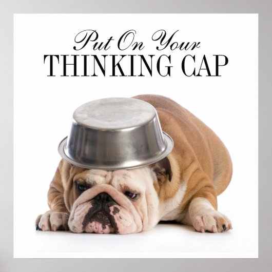 Funny Bulldog - Poster - srf (Voorkant)