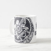 Funny Bumble Bee Koffiemok (Voorkant links)