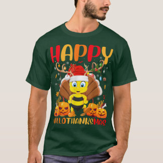 Funny Bumble Bee Lover Happy Bumble Bee Hello Than T-shirt