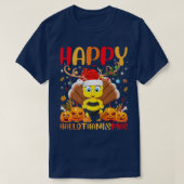 Funny Bumble Bee Lover Happy Bumble Bee HelloThank T-shirt (Design voorkant)