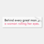 Funny Bumper Bumpersticker (Voorkant)