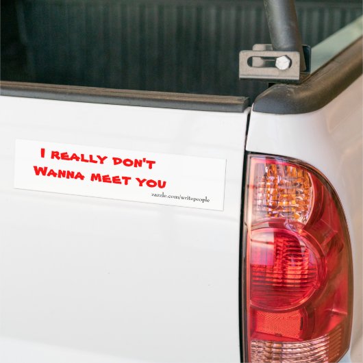 Funny bumper stickers (Op Truck)