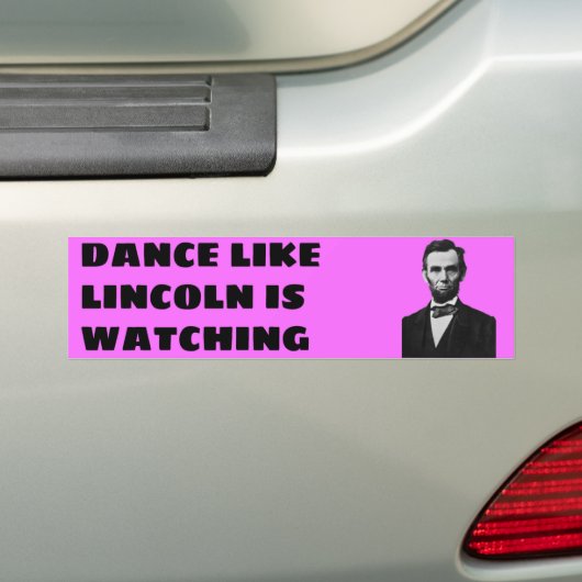 Funny Bumpersticker (Op auto)
