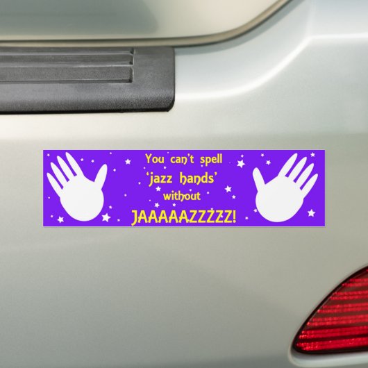 Funny Bumpersticker (Op auto)