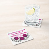 Funny Bunco - Can Roll Dice Kartonnen Onderzetters (Insitu)