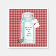 Funny Bunco Canning Jar Spring Chicken Pap