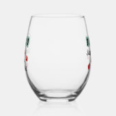 Funny Bunco Dice Friend Stemless Wine Glass Wijnglas Zonder Voet (Links)
