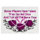 Funny Bunco Dice Game Prize Bag Large Cadeautasje (Voorkant)
