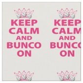 Funny Bunco Dice Novelty Keep Calm Stof (Close Up)