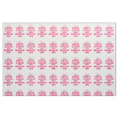 Funny Bunco Dice Novelty Keep Calm Stof (Fat Quarter)
