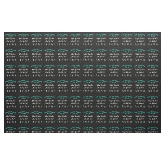 Funny Bunco Player Novelty Pattern Pink, Black Stof (Fat Quarter)