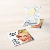 Funny Bunco Player zwelt van een tijd Kartonnen Onderzetters (Insitu)