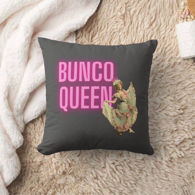 Funny  Bunco Queen Kussen (Deken)