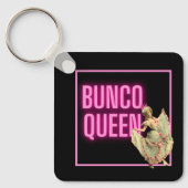 Funny  Bunco Queen Sleutelhanger (Voorkant)