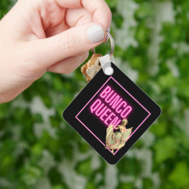 Funny Bunco Queen Sleutelhanger