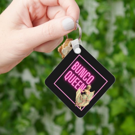 Funny  Bunco Queen Sleutelhanger (Hand)