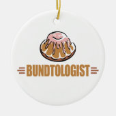 Funny Bundt Cake Keramisch Ornament (Voorkant)