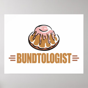 Funny Bundt Cake Poster