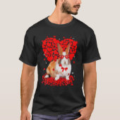 Funny Bunny Animals Valentijn Heart Animals Lover T-shirt (Voorkant)
