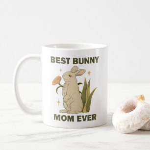 Funny Bunny, Best Bunny Mam Ever, Bunny Lover Koffiemok